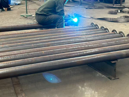 东方20#无缝注浆管加工108*6钢花管棚管